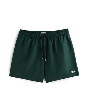 Bather Men’s 2XL Solid Pine Swim Trunks Shorts Mesh Liner 5.5” Beach Swim Surf